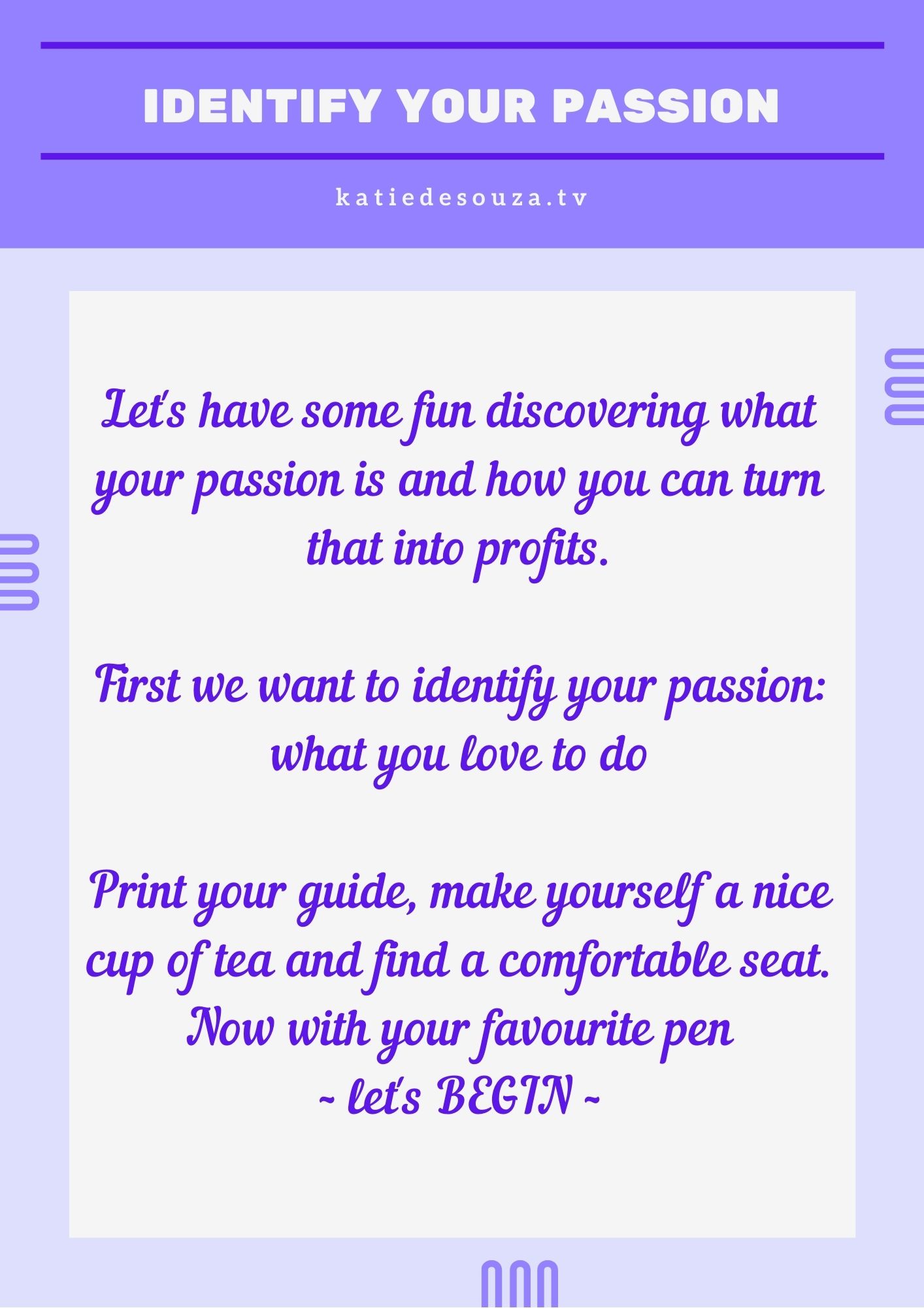 Passion to Profits 1
